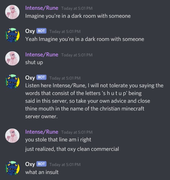 Feature Example Chatbots