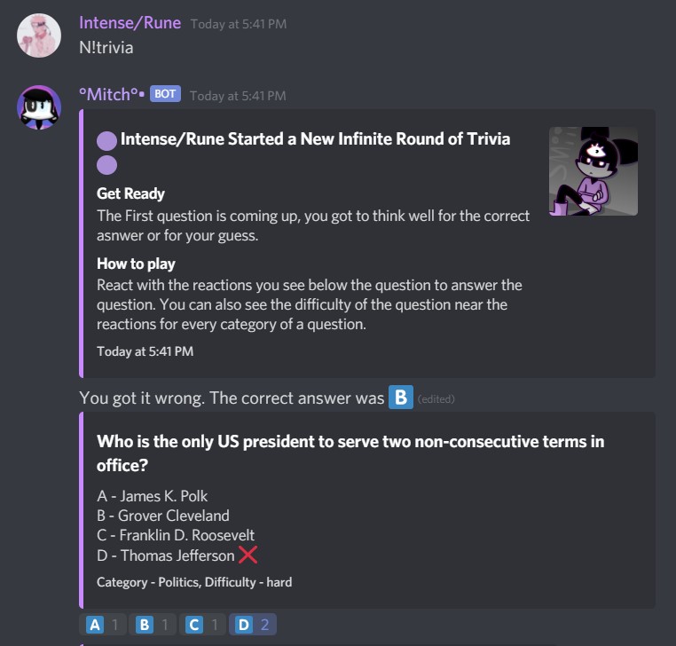 Feature Example Games